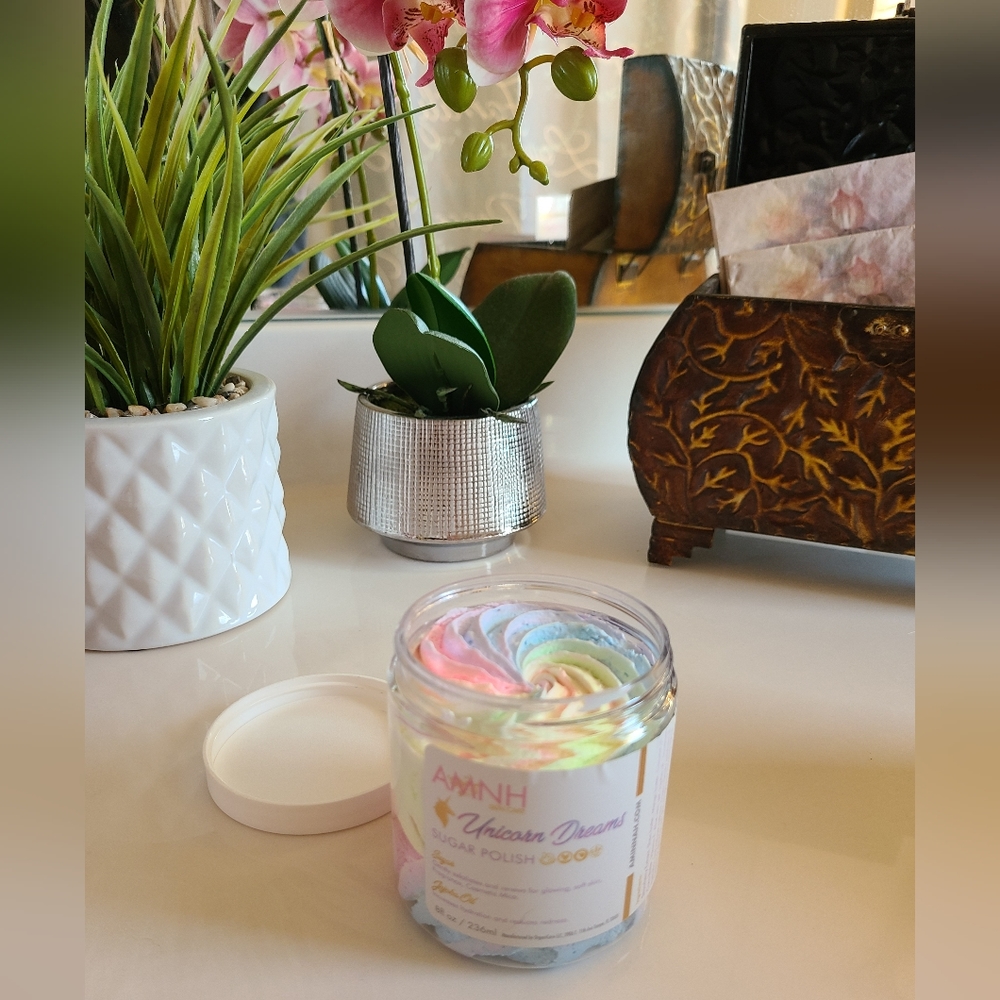 AMNH Unicorn Dreams Sugar Polish Sugar Scrub